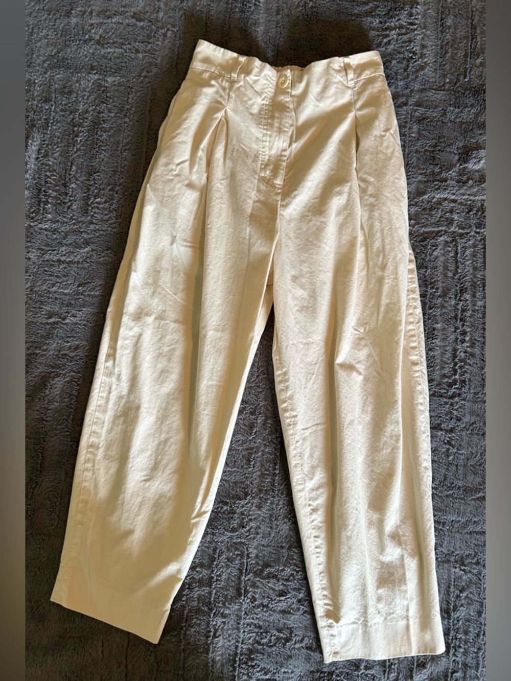 COS Cream Women’s Pleated Pants